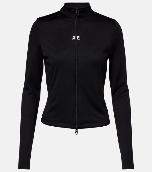 Courrèges Interlock jersey track jacket