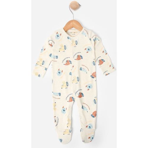 Maybe Baby Dog Print Sleepsuit 0 - 3 Months, 0-3 Month