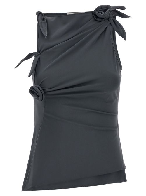 Asymmetric Flower Top