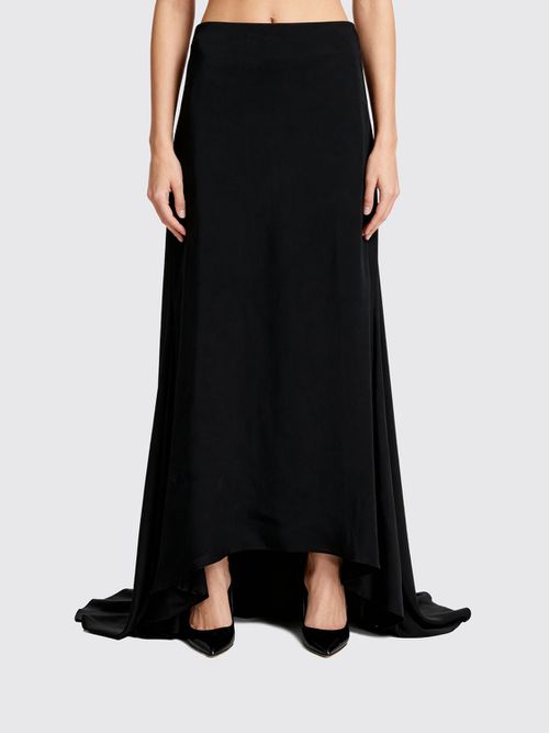 Skirt Woman color Black