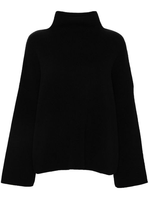 Allude Gestrickter Pullover - Schwarz