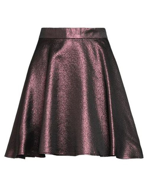 Woman Mini skirt Plum Size 0 Polyester, Acetate, Viscose, Textile fibers