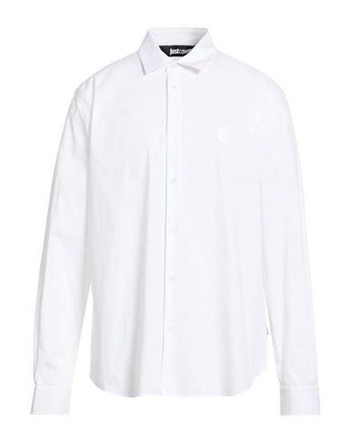 Man Shirt White Size 36 Cotton, Polyamide, Elastane
