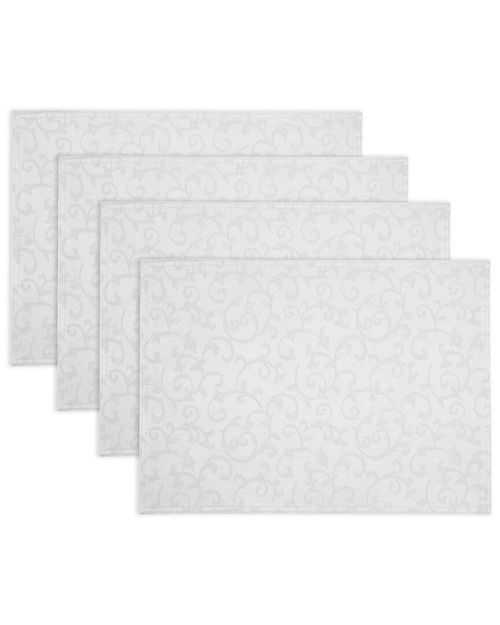 Opal Innocence Placemats, Set Of 4-Platinum