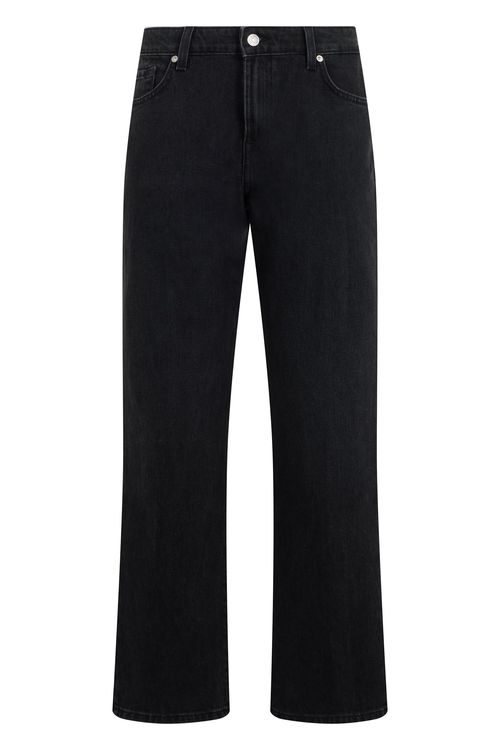 Women's Straight-Cut Cotton Denim Jeans