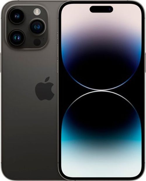 Geek Squad Certified Refurbished iPhone 14 Pro Max 256GB - Space Black (Unlocked)