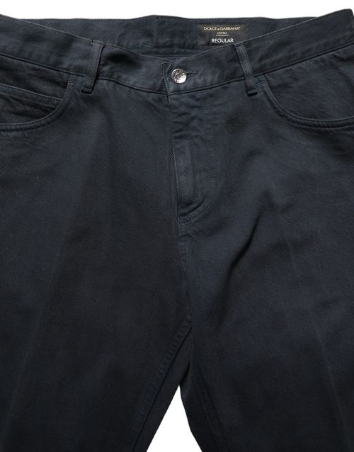 Skinny Denim Jeans — Black