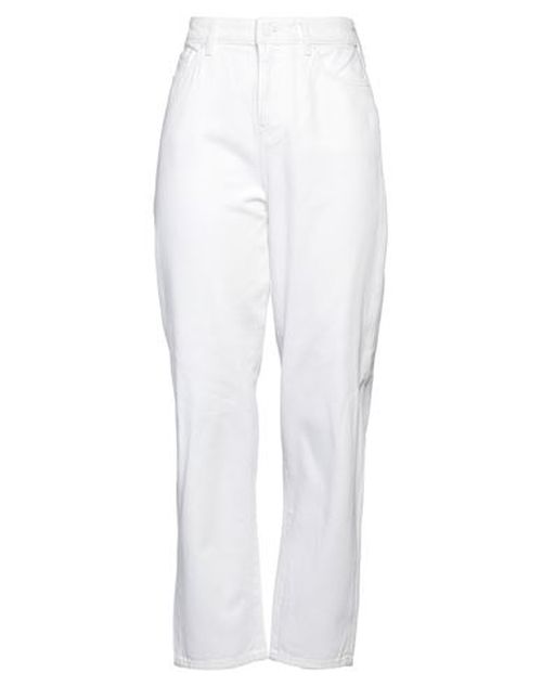 Woman Jeans White Size 25 Cotton