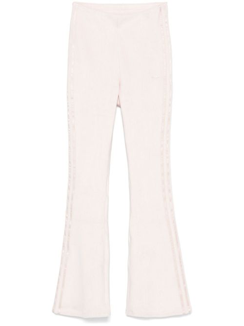 3-Stripes flared leggings - Pink