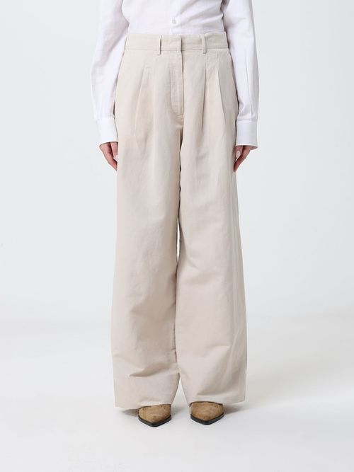 Pants Woman color Yellow Cream