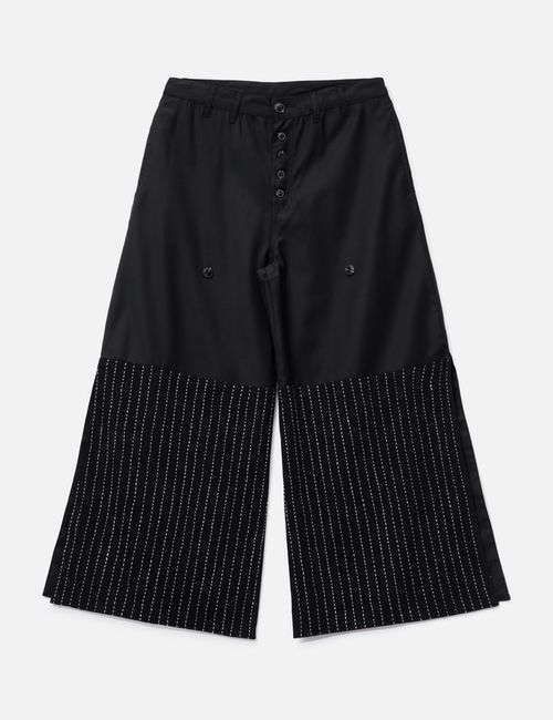 Black Convertible Trouser