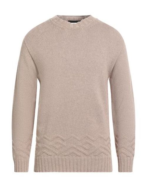Man Sweater Sand Size 42 Wool, Viscose, Polyamide