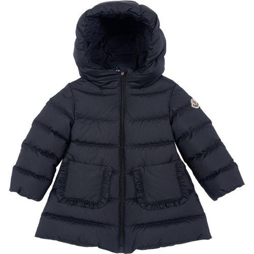 Moncler Baby Navy Mola Long Parka