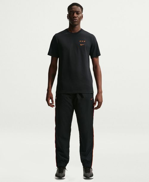 Men's Fff Soccer Crewneck Short-Sleeve T-Shirt - Black