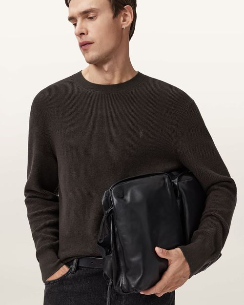 Aspen Waffle Crew Neck Sweater