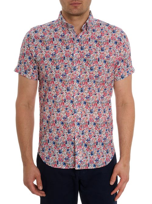 Robert Graham Robert Graham Padar Short Sleeve Button Down Shirt