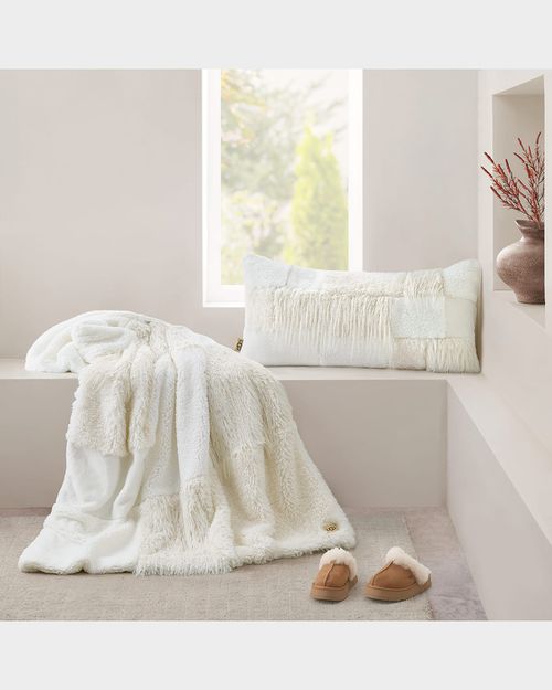 Corben Faux Fur Throw Blanket