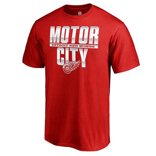 Men's Fanatics Red Detroit Red Wings Hometown Collection Local T-Shirt - Size Small
