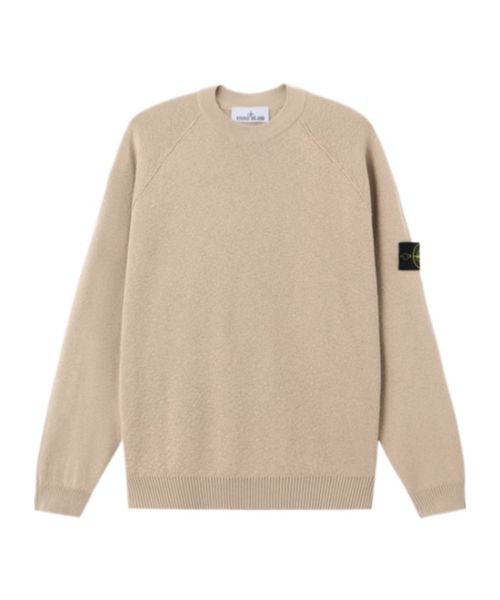 Loose-fit crewneck jumper with raglan sleeves