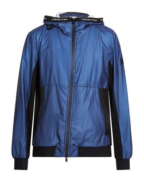 Man Jacket Navy Size S Cotton, Polyamide, Elastane