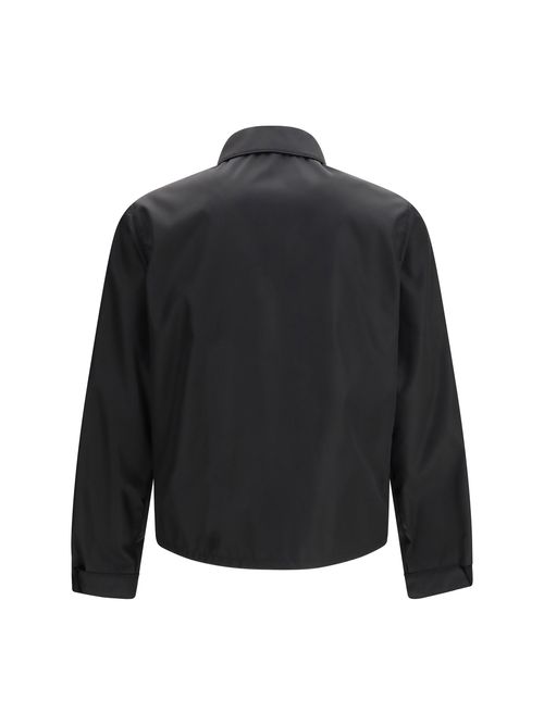 Recycled Polyamide Technical Jacket — Black