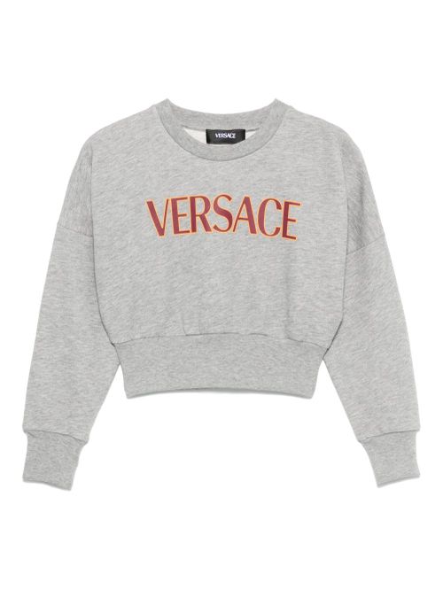Logo-print sweatshirt - Grey