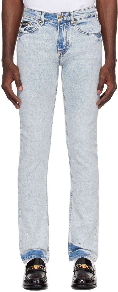 Versace Jeans Couture Blue Slim-Fit Jeans