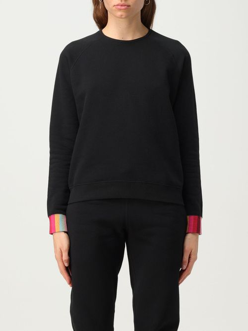 Sweatshirt Woman color Black