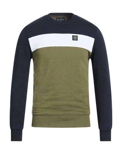 Man Sweatshirt Midnight blue Size XXL Cotton