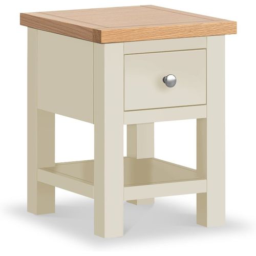 Farro Lamp Side Table | Grey, Charcoal, White or Cream | Roseland