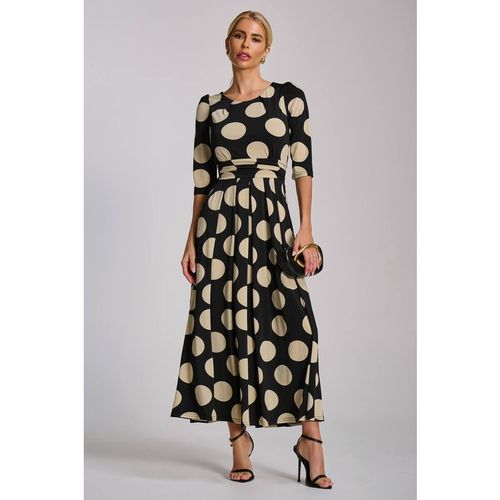 Jolie Moi Women's Three quarter sleeve jersey maxi dre
