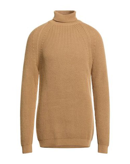 Bl.11 Block Eleven Man Turtleneck Beige Size XXL Acrylic