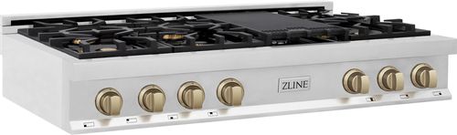 ZLINE autograph 48" Natural Gas Rangetop RTZ48CB