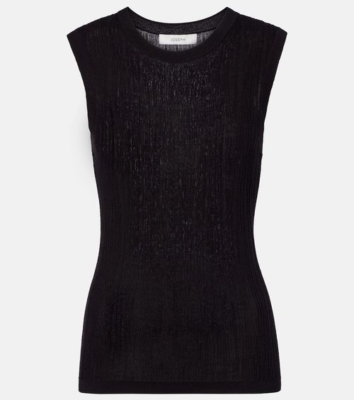 Calife silk and cotton tank top