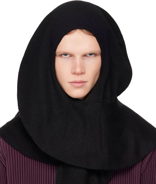 Black Cashmere Winter Gear Scarf