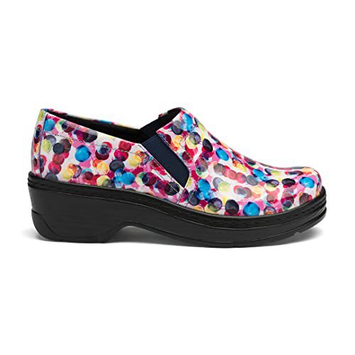 Klogs Footwear Naples Women's Shoes - Premium Nursing Shoes for Superior Comfort & Stability - Slip-Resistant Outsoles, Supportive Insoles, Lightweight Design Blotter Patent