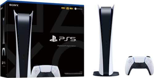 Geek Squad Certified Refurbished PlayStation 5 Digital Edition Console - White
