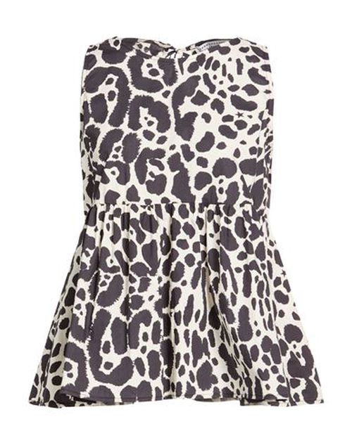 Woman Top Black Size 10 Cotton