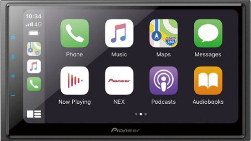 "6.8"" Android Auto™ and Apple CarPlay® Bluetooth® Digital Media (DM) Receiver - Black"