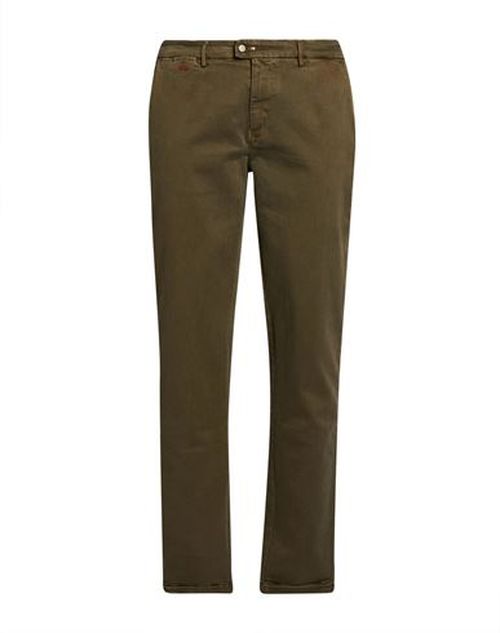 Man Jeans Military green Size 33 Cotton, Polyamide, Elastane