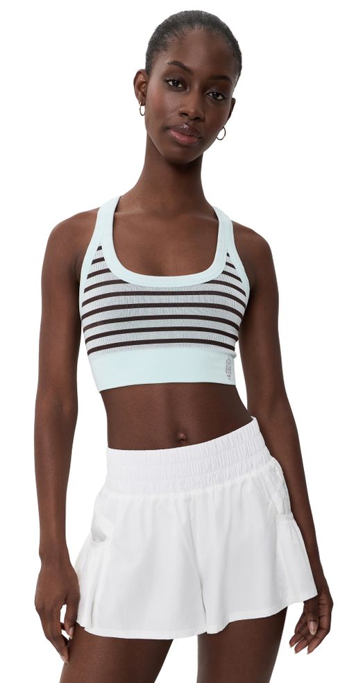 Go To Stripe Bra Frosty L