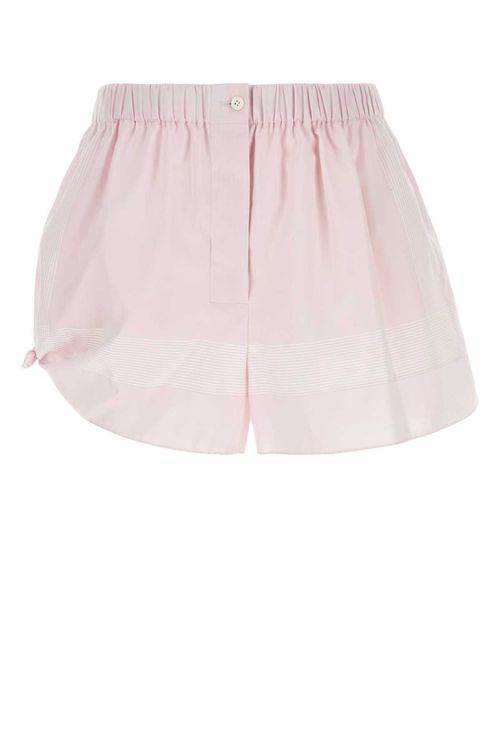 Pastel Pink Cotton Shorts