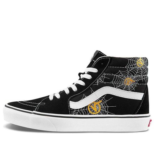 SK8-HI Shoes Black/White/Yellow