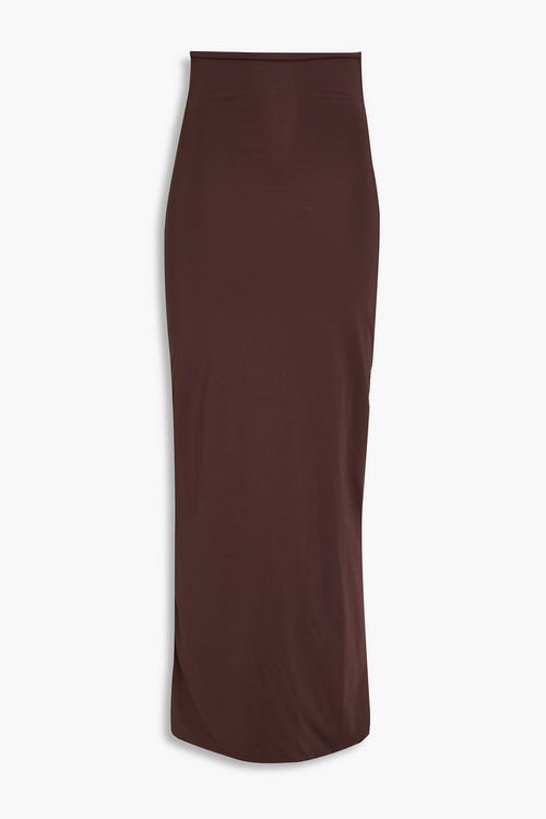Cavana stretch-jersey maxi skirt - Brown - ONESIZE