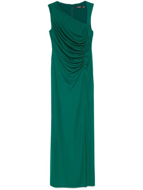 Jersey sleeveless gown - Green