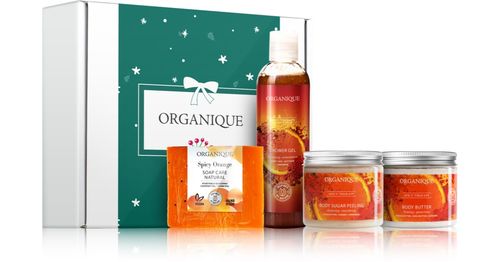 Organique Gift Set Cozy Winter Spice set regalo di Natale per il corpo