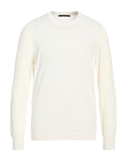 Man Sweater Off white Size 42 Cotton