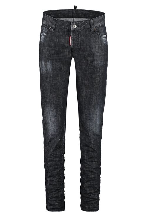 Jennifer 5-Pocket Distressed Jeans for Women