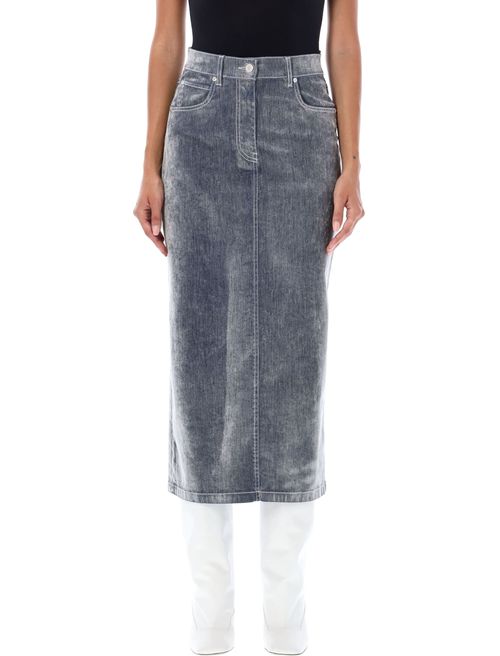 MSGM 여성 Velour Midi Skirt 13638363