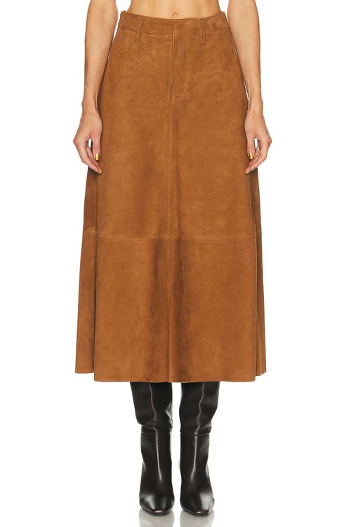 Citizens of Humanity Cassia Skirt in Toasted Carmel - Cognac. 28 also , 24